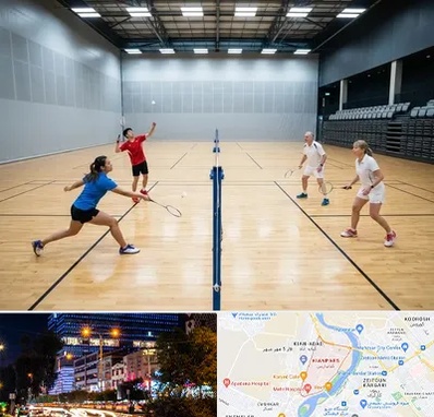 باشگاه بدمینتون در کیانپارس اهواز