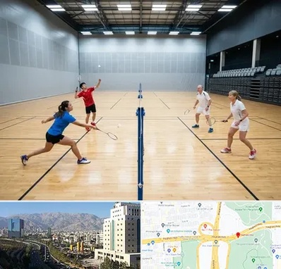 باشگاه بدمینتون در حقانی 