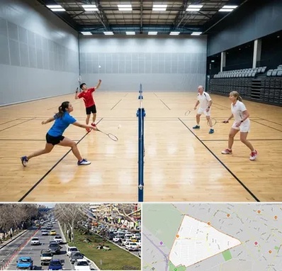 باشگاه بدمینتون در احمدآباد مشهد