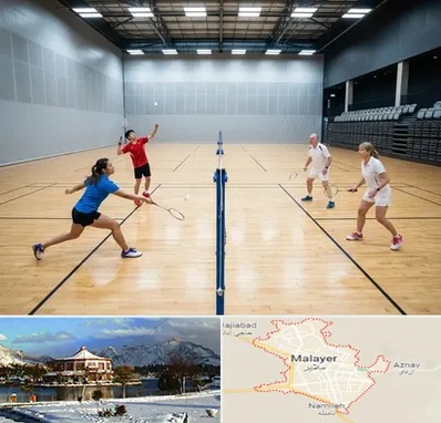 باشگاه بدمینتون در ملایر