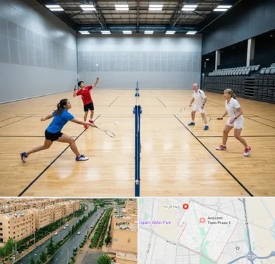 باشگاه بدمینتون در فاز سه اندیشه