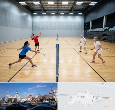 باشگاه بدمینتون در ماهدشت کرج