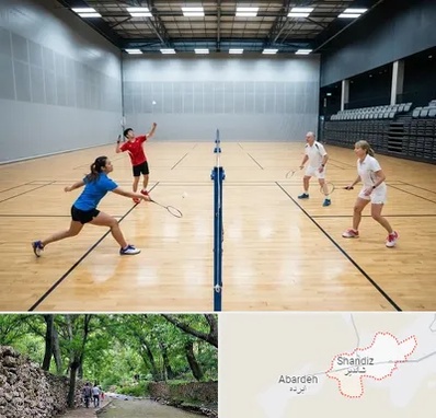 باشگاه بدمینتون در شاندیز مشهد