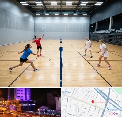 باشگاه بدمینتون در آبرسان تبریز 