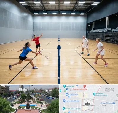 باشگاه بدمینتون در بهارستان 