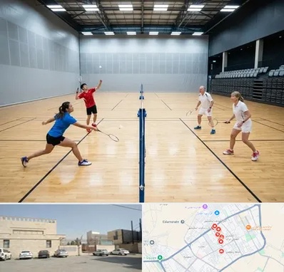 باشگاه بدمینتون در نواب اسلامشهر 