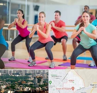 باشگاه ایروبیک در عظیمیه کرج