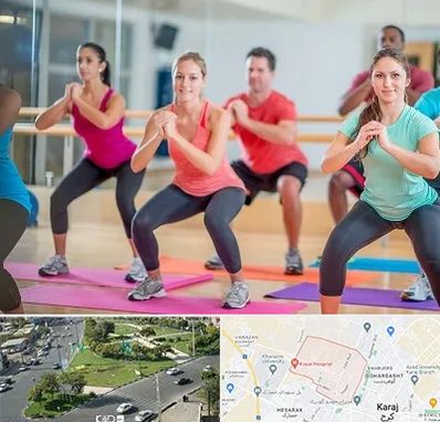 باشگاه ایروبیک در شاهین ویلا کرج