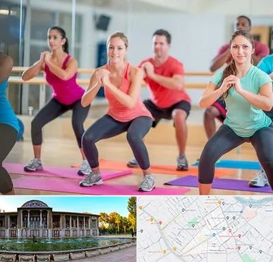 باشگاه ایروبیک در عفیف آباد شیراز