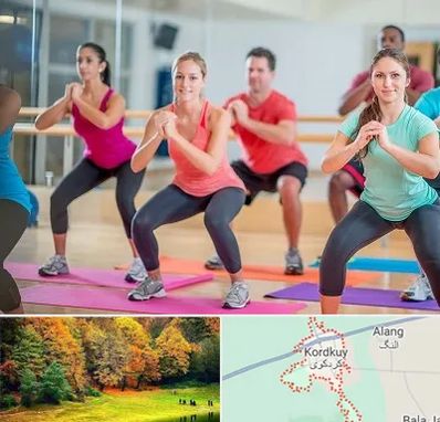 باشگاه ایروبیک در کردکوی