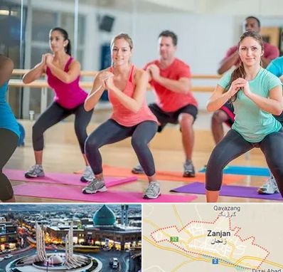 باشگاه ایروبیک در زنجان