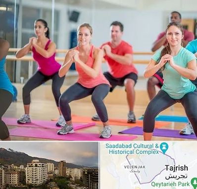 باشگاه ایروبیک در زعفرانیه