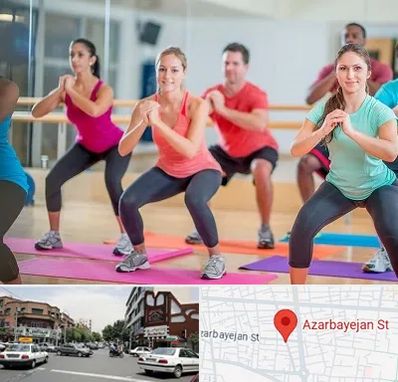 باشگاه ایروبیک در خیابان آذربایجان