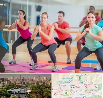 باشگاه ایروبیک در منطقه 1 تهران