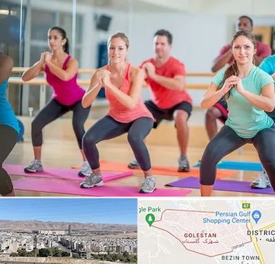 باشگاه ایروبیک در شهرک گلستان شیراز