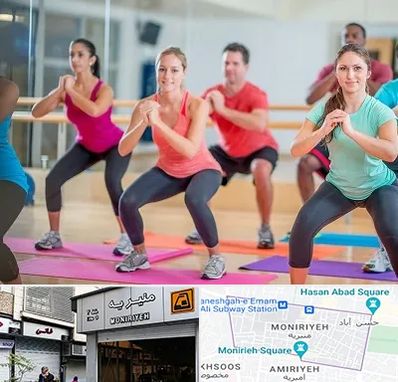 باشگاه ایروبیک در منیریه