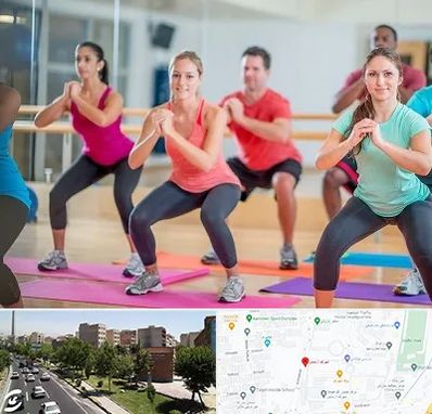 باشگاه ایروبیک در شهرک آزمایش