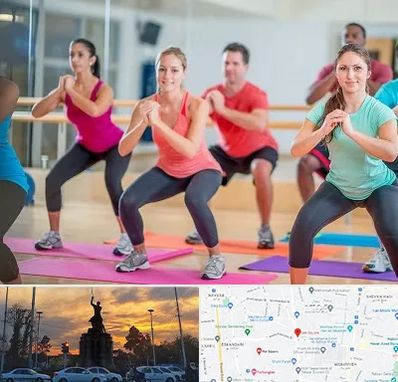 باشگاه ایروبیک در میدان حر