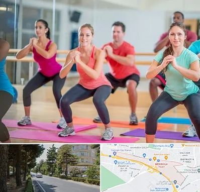 باشگاه ایروبیک در مهرویلا کرج