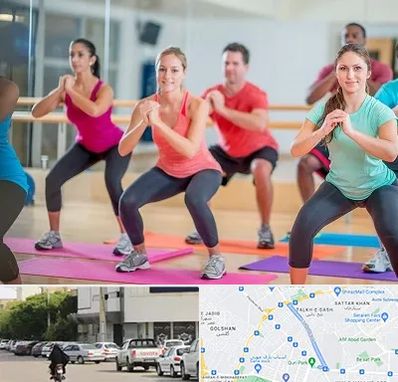 باشگاه ایروبیک در قدوسی شرقی شیراز