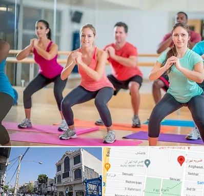 باشگاه ایروبیک در افسریه