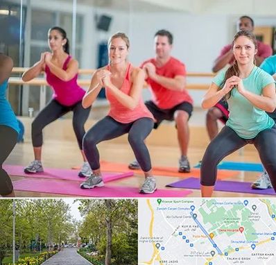 باشگاه ایروبیک در قدوسی غربی شیراز