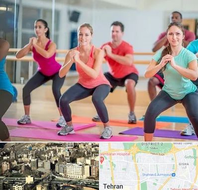 باشگاه ایروبیک در مرزداران 