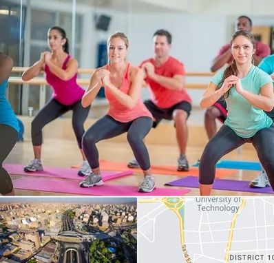 باشگاه ایروبیک در استاد معین