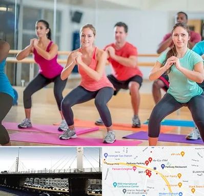 باشگاه ایروبیک در پارک وی