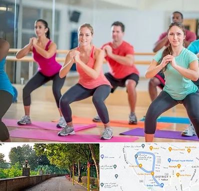 باشگاه ایروبیک در فلکه گاز رشت