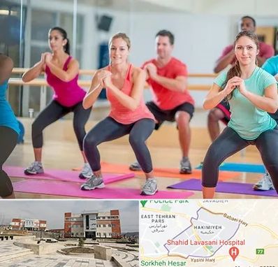 باشگاه ایروبیک در حکیمیه