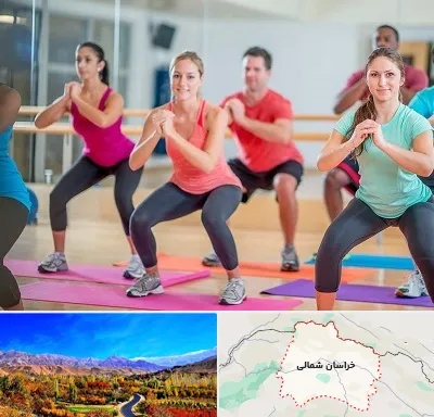باشگاه ایروبیک در خراسان شمالی