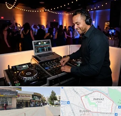 دی جی در پرواز تبریز