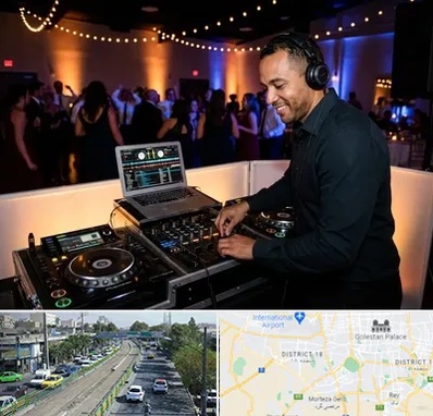 دی جی در جنوب تهران 