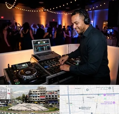 دی جی در مرکز تهران 