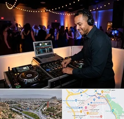 دی جی در معالی آباد شیراز