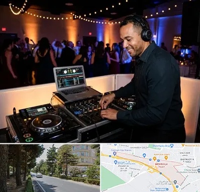 دی جی در مهرویلا کرج 