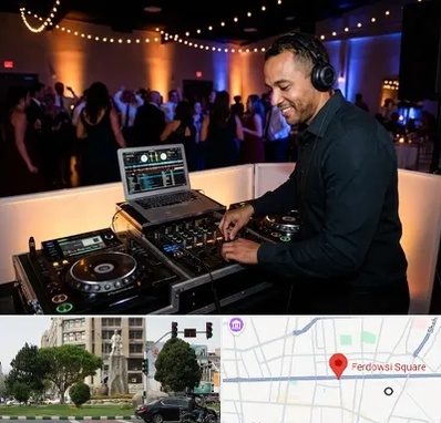 دی جی در میدان فردوسی تهران