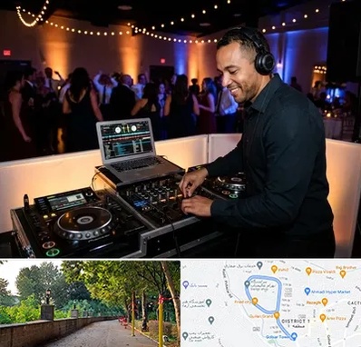 دی جی در فلکه گاز رشت