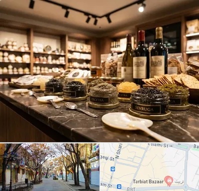 خاویار در تربیت تبریز 