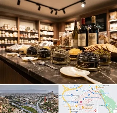 خاویار در معالی آباد شیراز