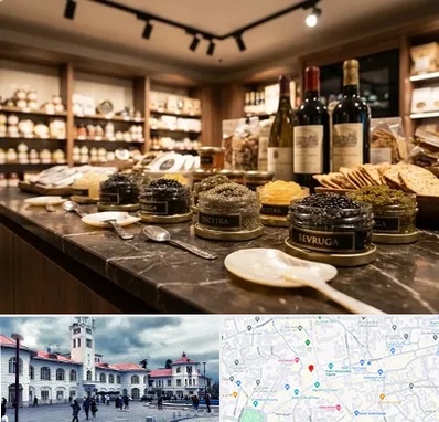 خاویار در میدان شهرداری رشت 