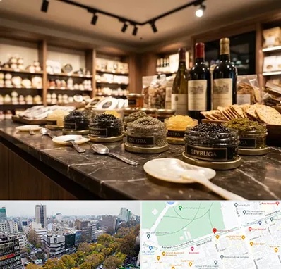 خاویار در بلوار کشاورز 