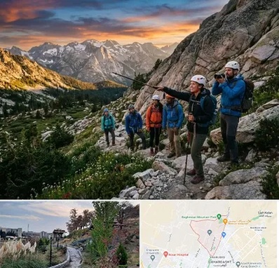 باشگاه کوهنوردی در باغستان کرج 