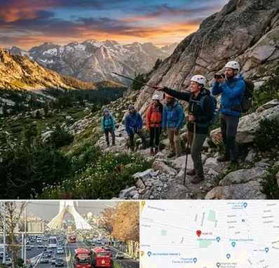 باشگاه کوهنوردی در خیابان آزادی 