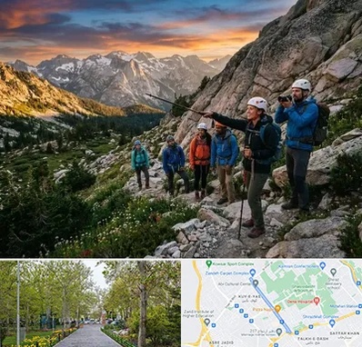 باشگاه کوهنوردی در قدوسی غربی شیراز 