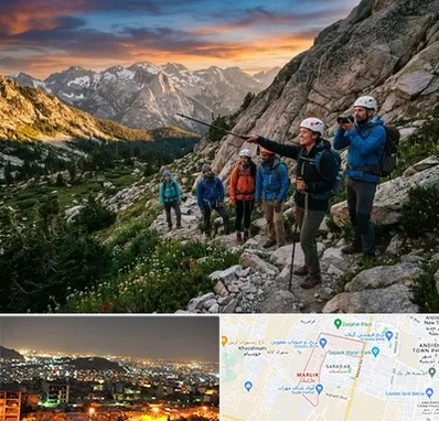 باشگاه کوهنوردی در مارلیک کرج 