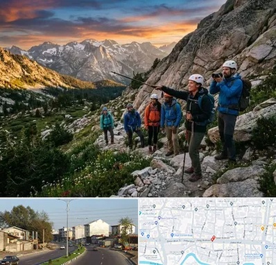 باشگاه کوهنوردی در ضیابری رشت 