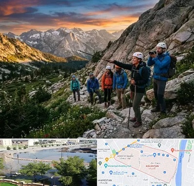 باشگاه کوهنوردی در گلستان اهواز 