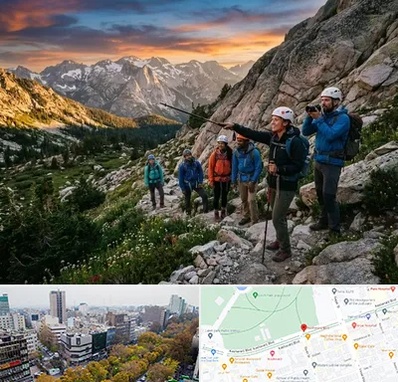 باشگاه کوهنوردی در بلوار کشاورز